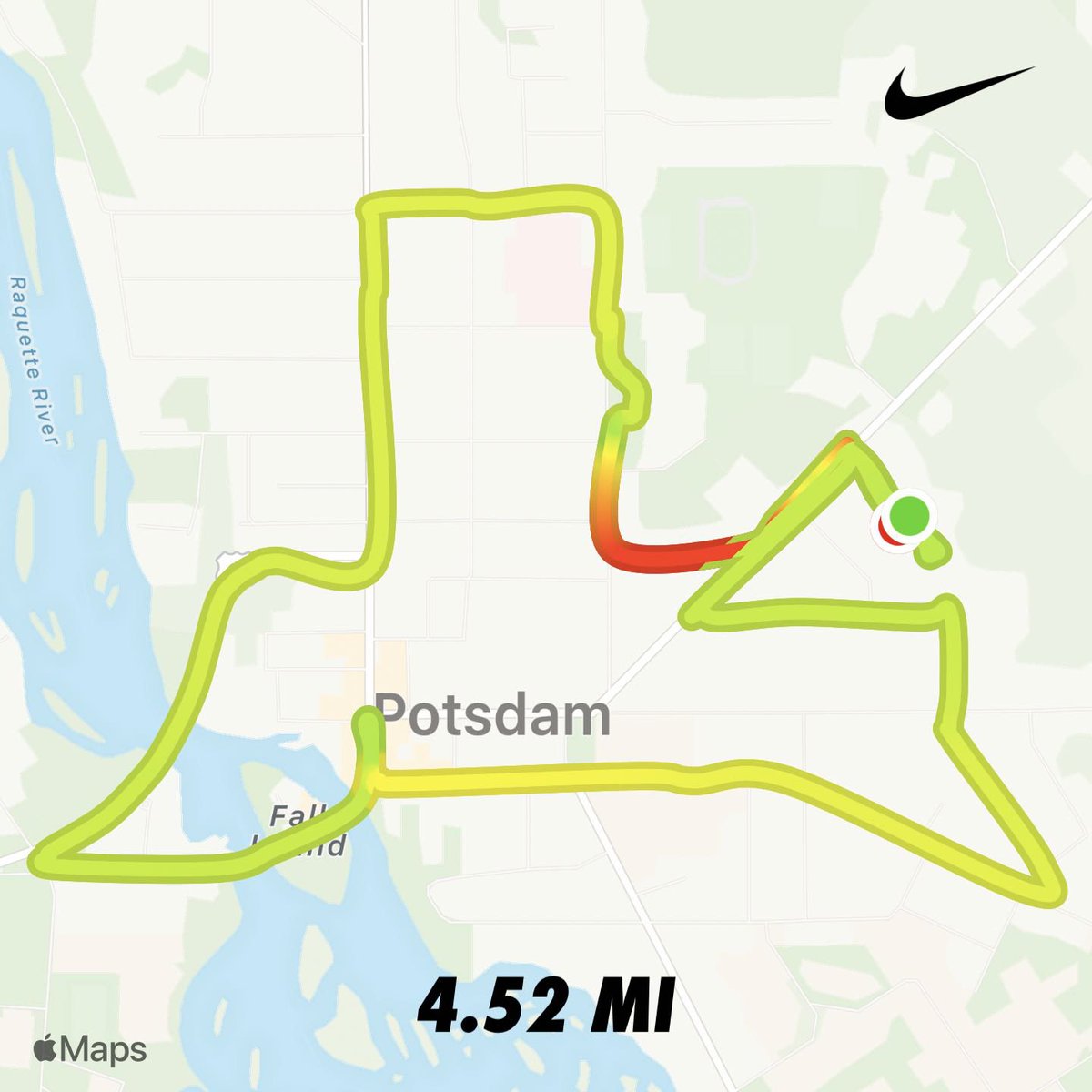 UnemployedGames's tweet photo. Power-walk number two. Slow in the beginning, but I sped up nicely. I just had to get my body to loosen up from the stiffness from Tuesday’s workout. #workout #burnThatFat #slowButStillMoving https://t.co/m07vB2h4Da
