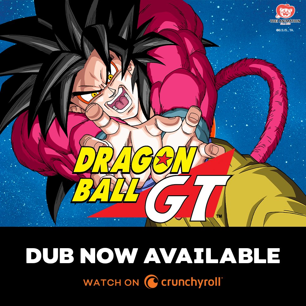 Dragon Ball, DBZ e GT estão disponíveis na Crunchyroll
