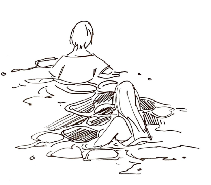 These 4 minute prompts leave me no time to think but they're also kinda fun for the same reason.