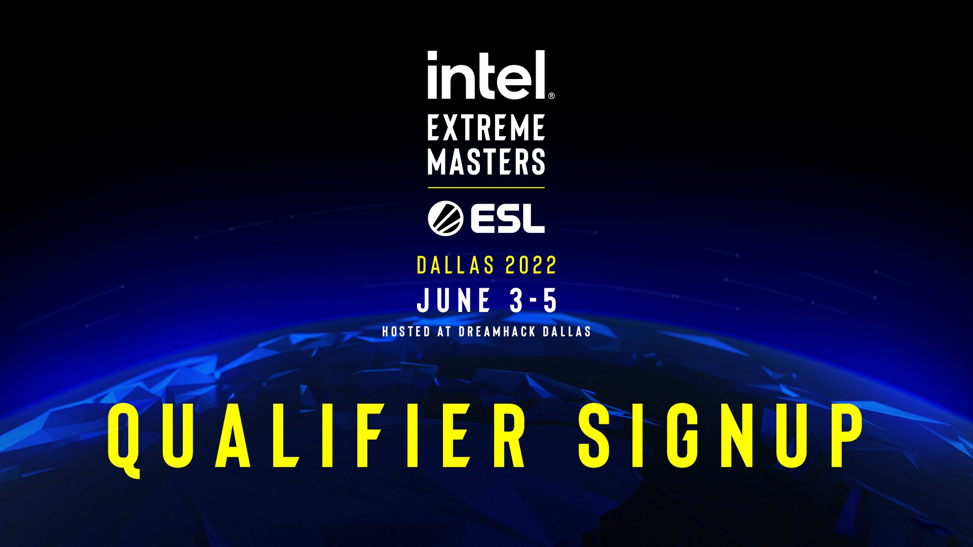 Intel® Extreme Masters on Twitter "The open qualifiers for IEM Dallas
