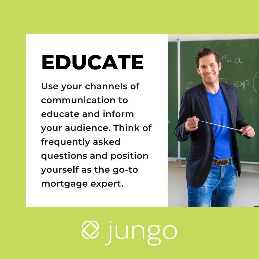 JungoInc's tweet photo. Ready to advance your career? Follow these tips to solidify yourself as the go-to mortgage expert! https://t.co/YaR3FuI0IH