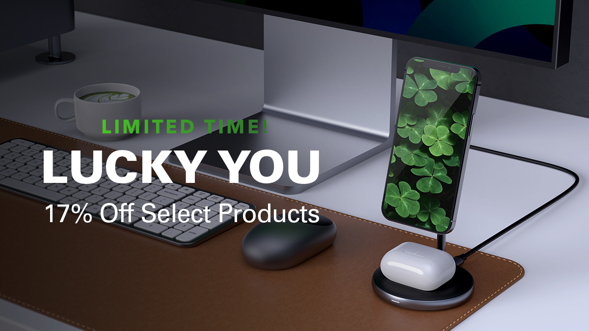 Everyone is feeling the luck of the Irish today 🍀 For a limited time, get 17% off select products! Use LUCKY17 at checkout &amp; save! #stpatricksday #sale
bit.ly/3LabaNR