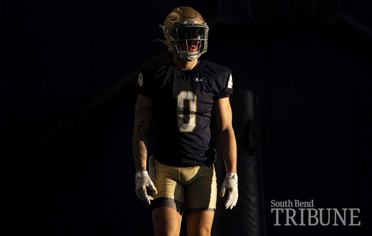 Notre Dame Football returned with a spring practice this morning. It almost seemed planned that we'd have plenty of golden light to work with. My <a href="/SBTribune/">South Bend Tribune</a> / ND Insider photo gallery: ndinsider.com/picture-galler…