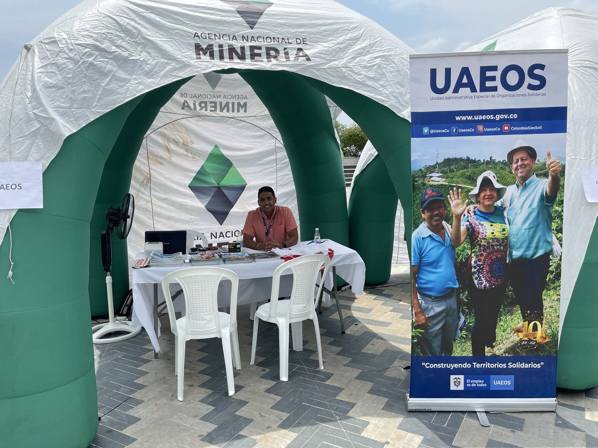 Atendiendo invitación de la ANM “ACTIVA LA REGIÓN” en Sincelejo - Sucre. Buscando generar espacios que acerquen a la comunidad con la oferta de servicios