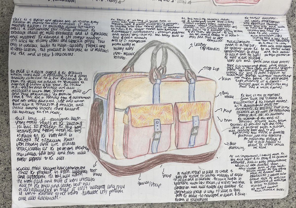 Priyaal08's tweet photo. Halloween inspired design pages @RusheyMeadAcad @rusheymeaddnt #rushey2workhard Year 8s have been great with this project! https://t.co/0TcMVnP2KV