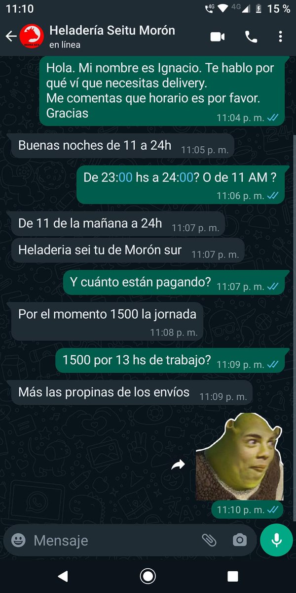 "La gente no quiere trabajar"