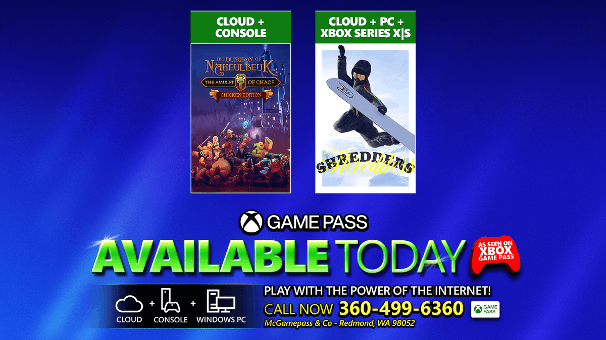 Xbox Game Pass on Twitter "look out!!! these games are shredding into