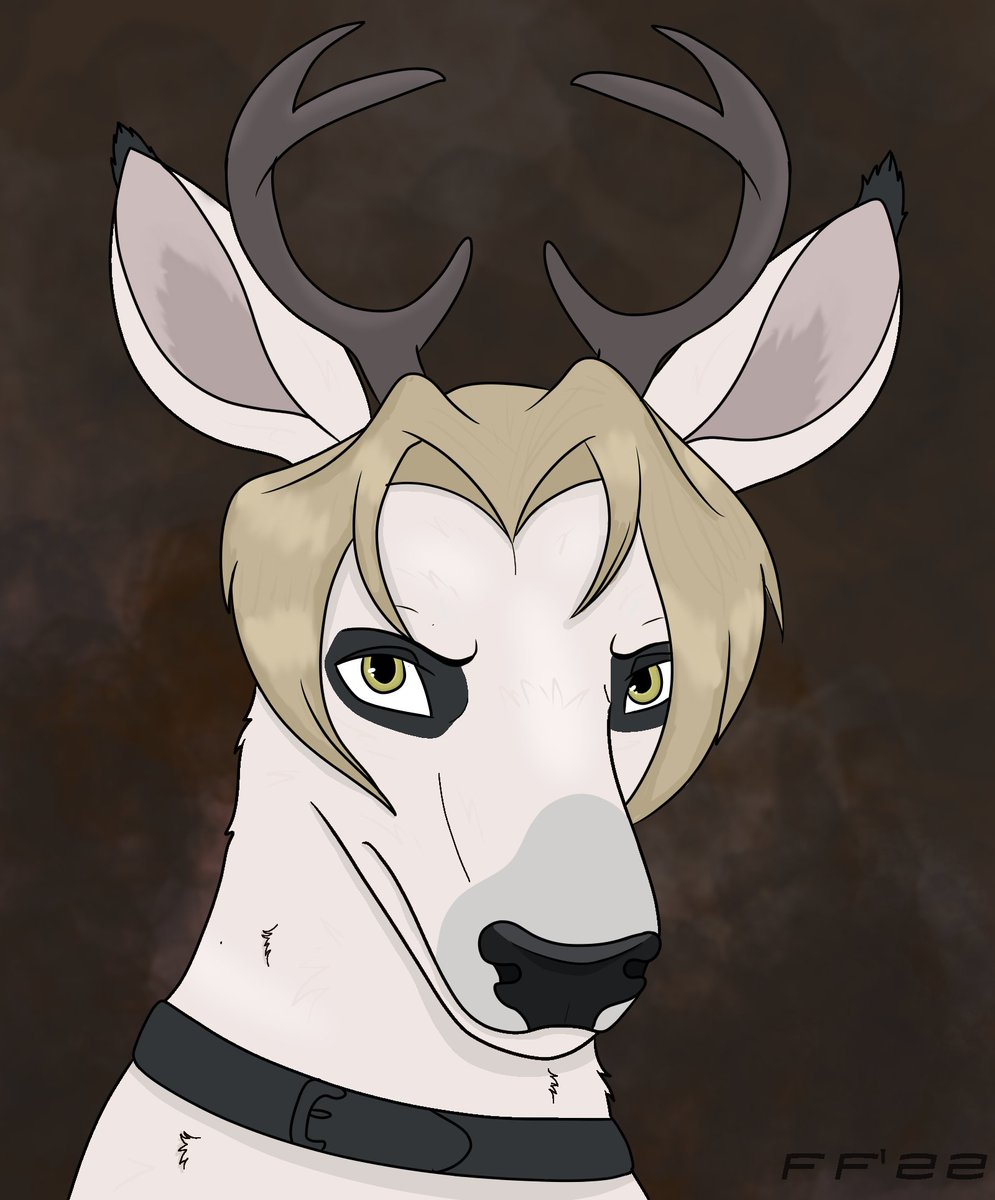 Finished comm for a super sweet guy, @PiromaneDraws !! I love drawing deer and this guy was a lot of fun to do. Thank you again! <3