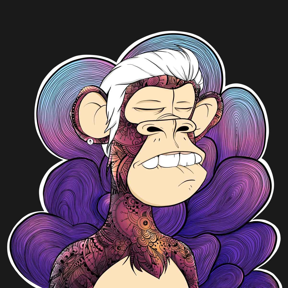 Bart_Geise's tweet photo. @wabdoteth Just jumping on the @EtherealApes Bandwagon.  I mean how can you not? https://t.co/jlDVPfGrVE