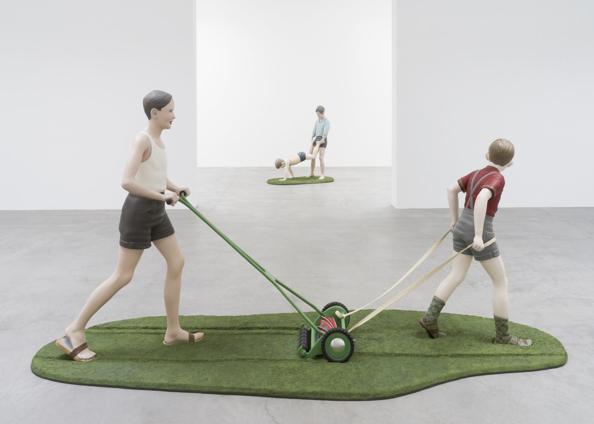 Made by hand over many years, #MartinHonert’s meticulously crafted sculptures are often inspired by memories of his childhood in post-war Germany. His latest exhibition, now on view in New York and online, features four new sculptures: bit.ly/3I2Qbu3