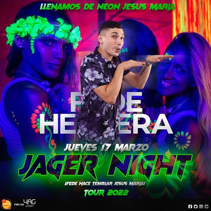 InfEspectCbaok's tweet photo. Está noche @FedeHerreraOfi clásico en #JagerNight
#Cuarteto
#JesúsMaría
#Córdoba
#Argentina https://t.co/CI0ce2XamH