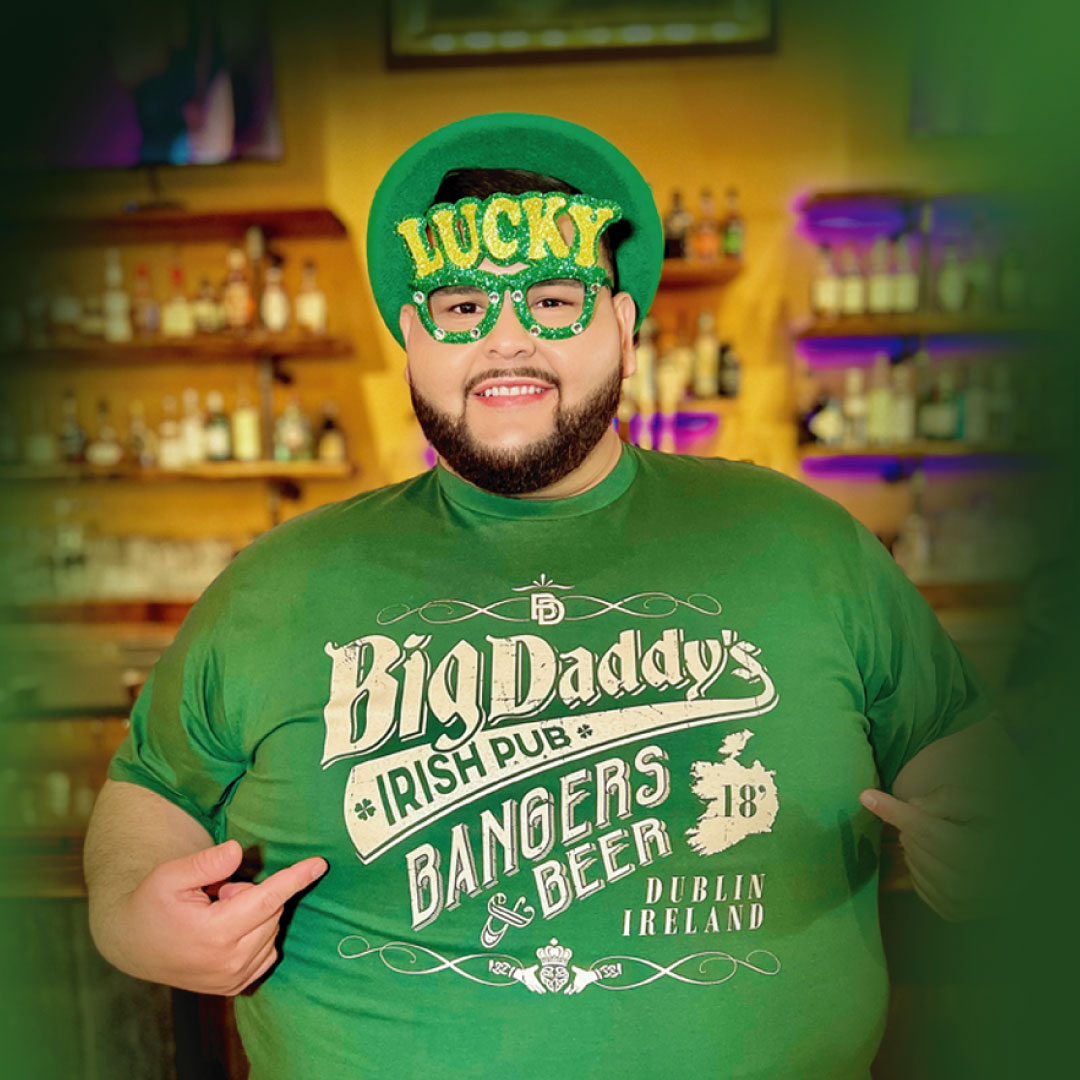 Happy St. Patrick's Day!! Cheers to a great weekend! 

<a href="/bebigdaddy/">Big Daddy Clothing Co.</a> 
@yeschefcarlos

#bebigdaddy #bigdaddy #bigdaddyclothing #plussizemen #plussizefashion #menofsize #bigandtall #mensfashion #menswear #adventure #newchances #motivation #spring #firstdayofspring #stpattysday