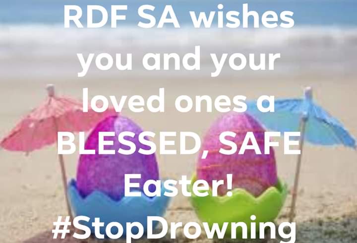 FounderRDF_SA's tweet photo. Prevent unsupervised access to the pool during non-swim times &amp; provide close, constant supervision while children are in or around water, regardless of age/ swimming ability. 
Drowning is quick &amp; often silent! #RDFSA 
#easter #watersafety #drowningprevention  #keepkidssafe https://t.co/hyzCFKr1jR