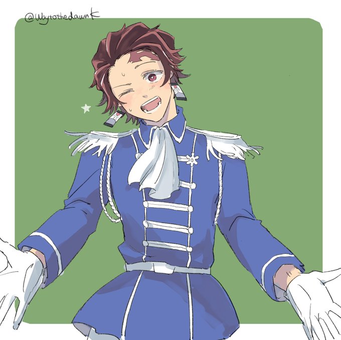 いわな🐟さんがTwitterに投稿した竈門炭治郎(鬼滅の刃)のイラスト。
