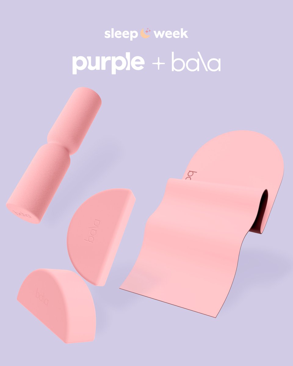 For a chance to win The Floor Kit from <a href="/shopbala_/">BALA</a> a Purple Sleep Suite, and more, be sure to take the pledge using this link and commit to better sleep! buy.purple.com/sleepweek-2022/