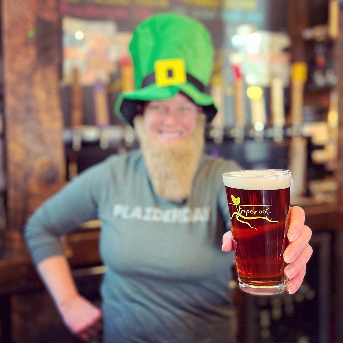 tripelroot's tweet photo. Happy St. Patrickโs Day! We have food and drink specials going all day! We just tapped a keg of our NEW Flanders Red! Itโs on special all day along with our Stout. Live music from 6-8p too! Get your Irish on! #stpatricksday #flandersred #stout #jamison #irishstew #thirstythursday https://t.co/HgEI0uWVzG