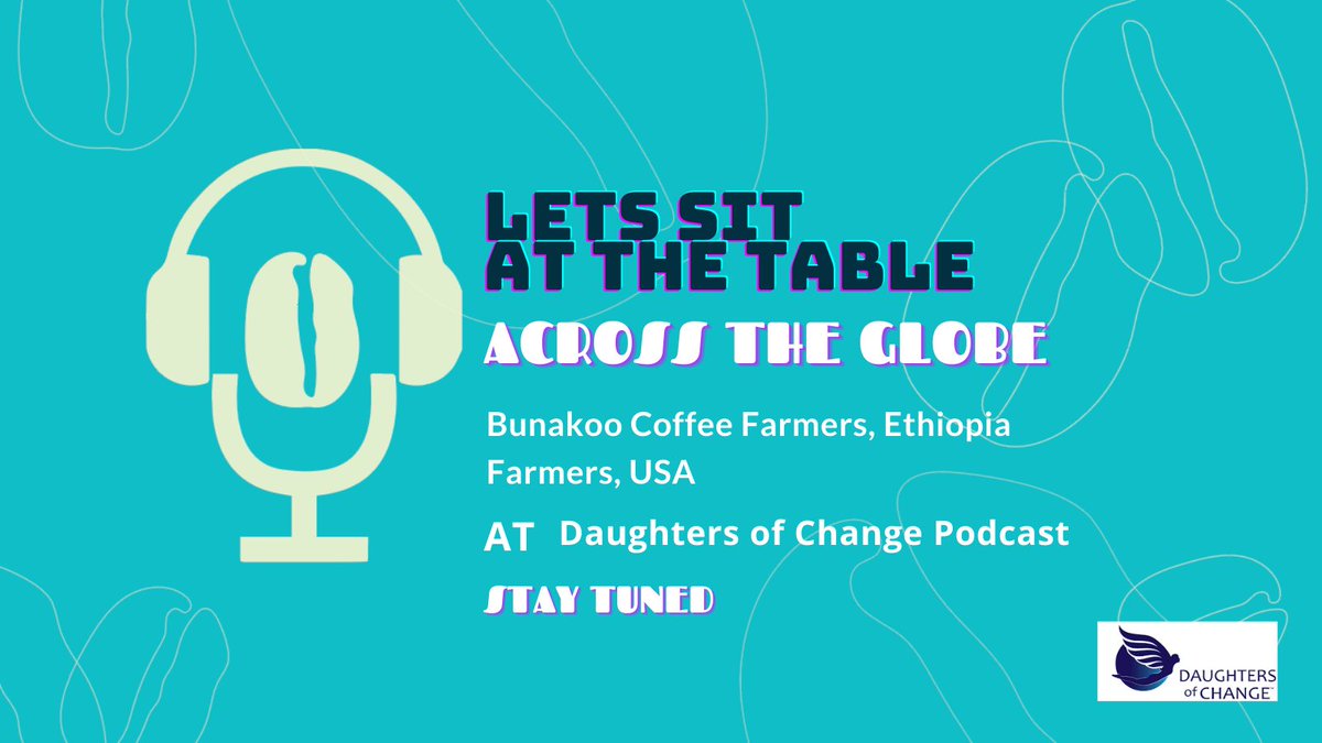 bunakoodao's tweet photo. Voicing U- let's sit at the table, hosted by our friends at #daughterofchange , bringing farmers from Ethiopia and the USA to discuss everything about farming, aspiration and how to make best cup of coffee. Stay tuned!
#farmer #Empowerment #WomeninNFTs #bunakoo #sdgs @Mariesola https://t.co/HVR1zufNZs