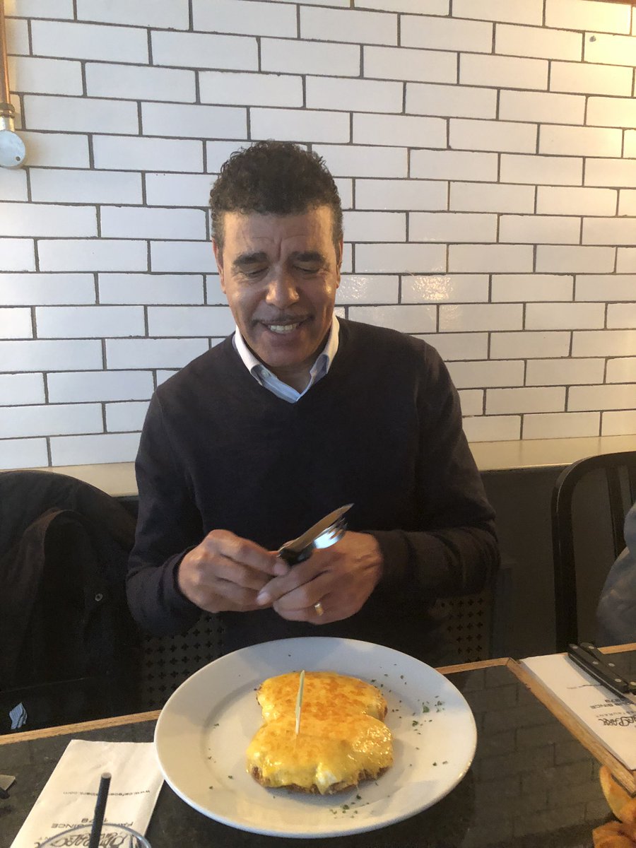 chris_kammy's tweet image. Just in the Boro having a Parmo 👌🏽it’s the food of the Gods 🤣😂