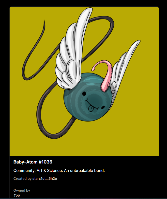 GabrielEnache12's tweet photo. @AtomSpheres 

Cutest baby atom in the cosmoverse. https://t.co/am4ZX6tPjM