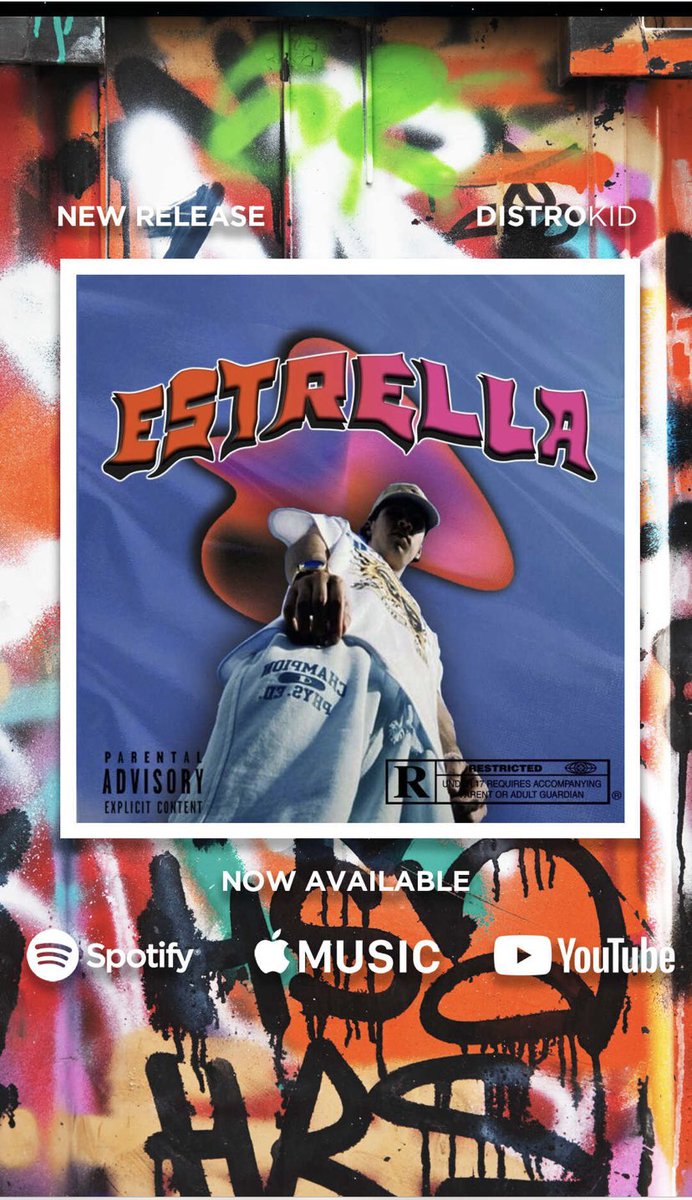mercycabrxn's tweet photo. “Estrella” en la calle ya⭐️ en todas las plataformas digitales vayan a capear esuuuuu link en mi bio‼️🏃🏻‍♂️ #Ladistancia🛸🪐❤️‍🔥 https://t.co/mExSghsL2w