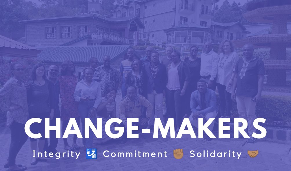 DigaMathieu's tweet image. #ChangeMakers Intégrité 🛂 Engagement ✊🏽 Solidarité 🤝🏽 #PRADEC #teambuilding Intégrity 🛂 Commitment ✊🏽 Solidarity 🤝🏽