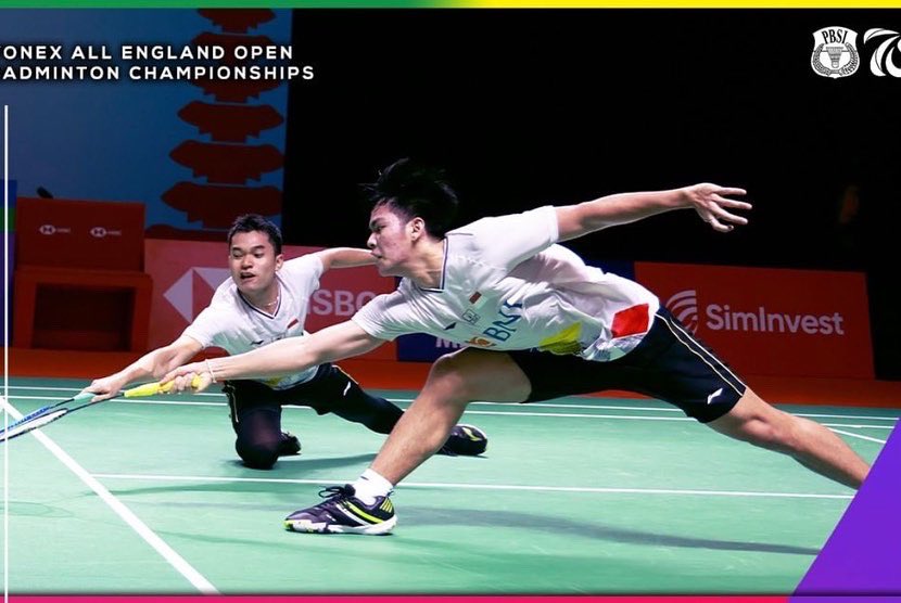 YuniKartika73's tweet photo. Selalu speechless lah kalo lihat ganda putra Indonesia, apalagi hari ini!!! Bayangkan 4 wakil INA di QF Final All England 2022!! Rubber game semua, menang semua!! Worth it banget jantungan nya kita kan BL INA 🇮🇩🇮🇩 Satu kata dong buat mereka? photo: @INABadminton https://t.co/eskfu1RZfO