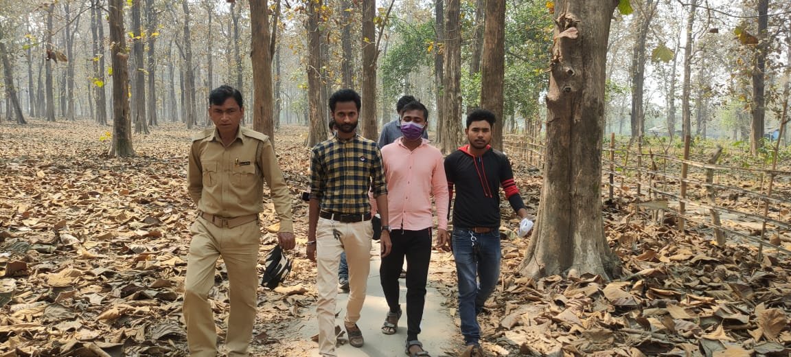 global_geco's tweet photo. Environmental organisation  GECO and Cooch Behar Forest Department  organised today an awareness campaign in Cooch Behar Shal Bagan to stop wildlife poaching during Holi.#holi #saveenvironment #savewildlife https://t.co/p3mnPUROFT