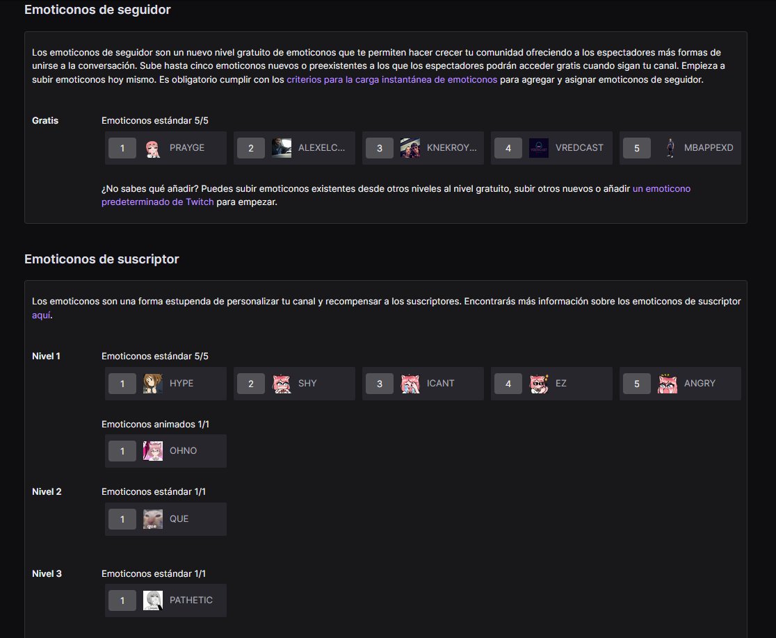 1mkmeow's tweet photo. QUÉ ONDA LOCO TENGO TODOS LOS EMOTES DE TWITCH ACTUALIZADOOOOOS

Créditos a @sofif_lor por dibujar los emotes nuevos de tier 1 que quedaron hermosos 😻

Ahora suscribirse a mi canal sí vale la pena jeje aprovechen y usen sus twitch prime en https://t.co/Vpk9rW1Tns B) https://t.co/8KRP1ilAO6