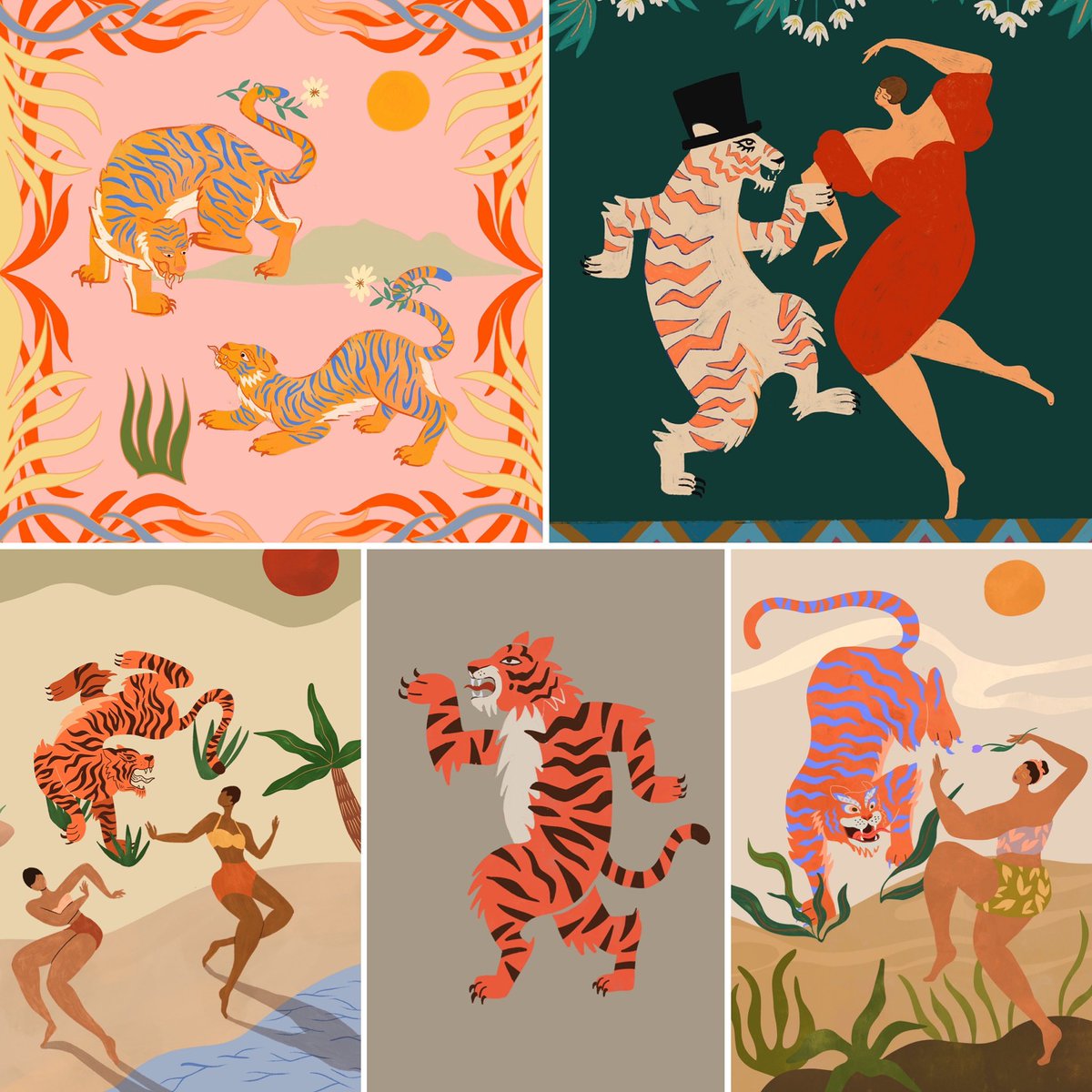 artyguava's tweet photo. A big thank you to the anonymous collector that swept up the entire collection of “Dancing with Tigers”.
It is officially sold out 😍
#artyguava #WomenInCrypto #NFTartists https://t.co/aA2xgqzu7U