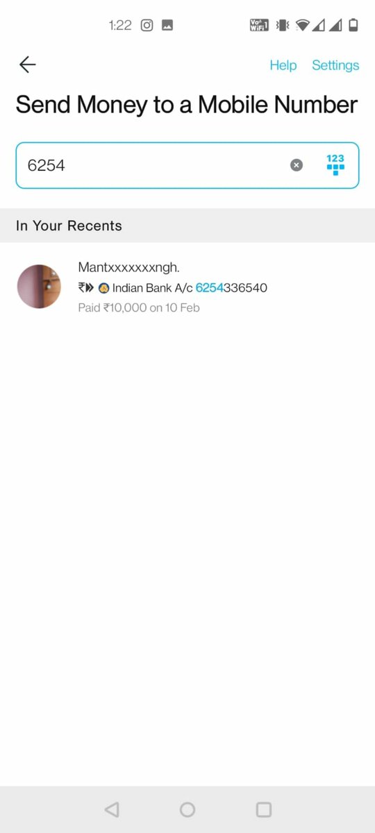 nihalgupta012's tweet photo. Sir,
Maine 14.03.2022 ko ek UPI transfer Kiya 10000
 bank account no-6254336540
IFSC code -IDIB000L004
Name-MANTOSH SINGH
Ye paisa is phone no pe automatically gaya 9907148667
Aur ye mobile is party ka nai.
Nahi wo bank pe add hai 

@Paytm
@Paytmcare
@UPI_NPCI
@vijayshekhar https://t.co/eMLVzgdwsG