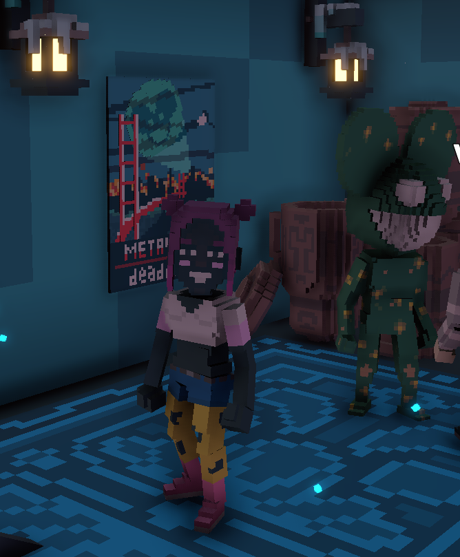 Teylinar's tweet photo. @TheSandboxGame @deadmau5 I just participated in the daily #SandboxAlphaS2Contest for a chance to earn up to 1,000 $SAND! Starting March 17 - Selfie with Deadmau5. Check out my screenshot below!
👇 #SandboxAlphaS2 https://t.co/t4uYH47sT1