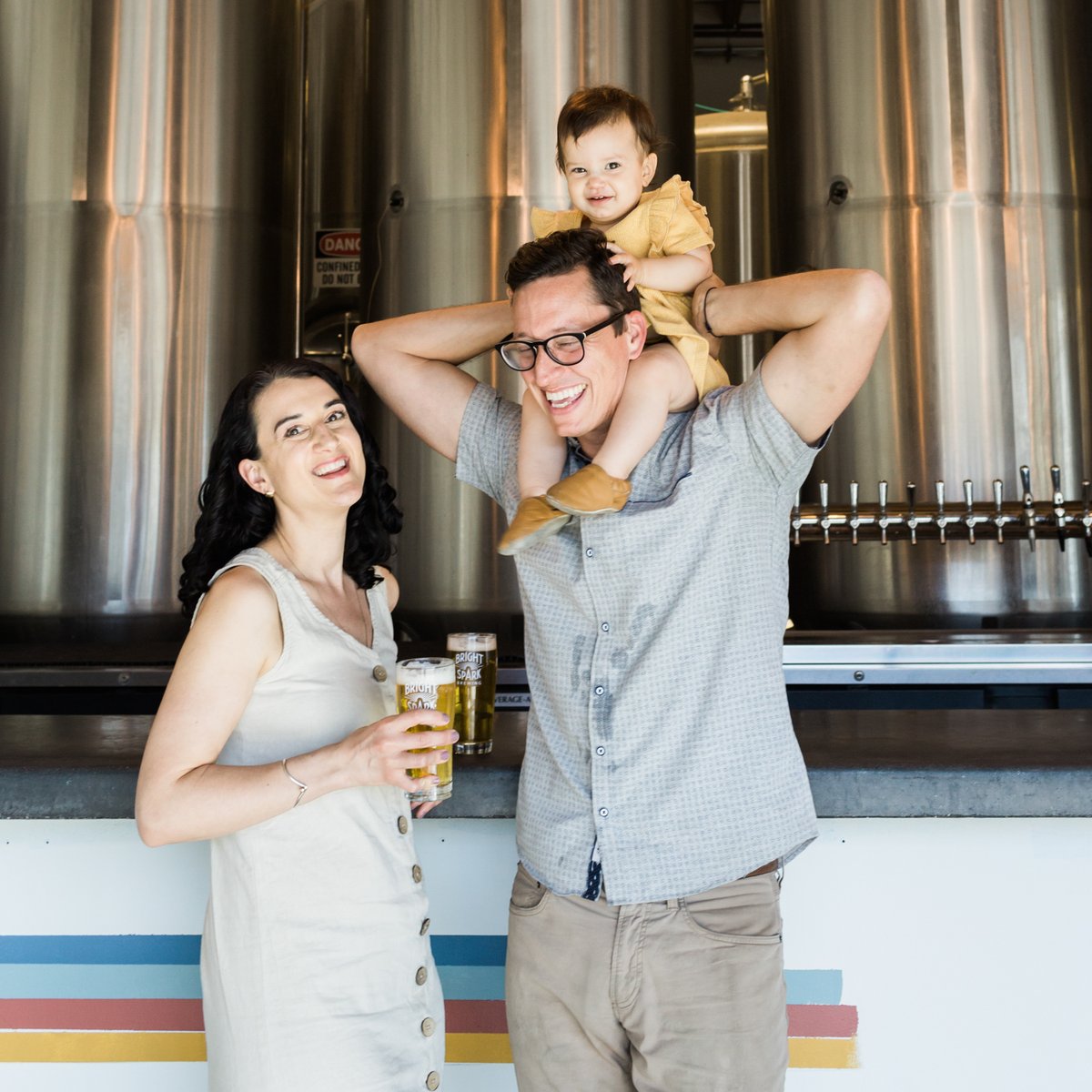 Time to introduce ourselves! We're husband and wife team, Tim Harbage and Linzy Mahoney. With construction getting underway, we'll be giving you a sneak peek into our space and more on how we're making our vision come to life! Cheers! 🍻
#vtabeer
#venturabeer
#brightsparkbrewing