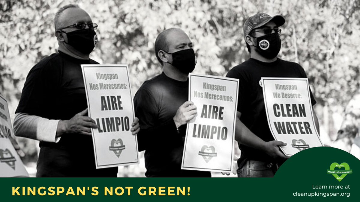 CaliforniaLabor's tweet photo. The Santa Ana community is holding Kingspan - a massive international corporation based in Ireland - accountable for polluting our air and subjecting workers to hazardous conditions.
We're calling out dirty Kingspan for their #GreenWashing!
#StPatricksDay #CalEPA @cleanupkingspan https://t.co/Nwzx595oHF