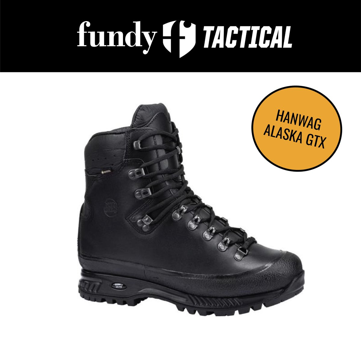 It's time for our staff pick of the week! Don from Dartmouth Fundy Tactical's pick is the Hanwag Alaska Gtx Boots. According to Don, these are excellent tactical boots with exceptional ankle support! BUILT TO LAST! Visit one of our four Fundy Tactical locations to gear up!