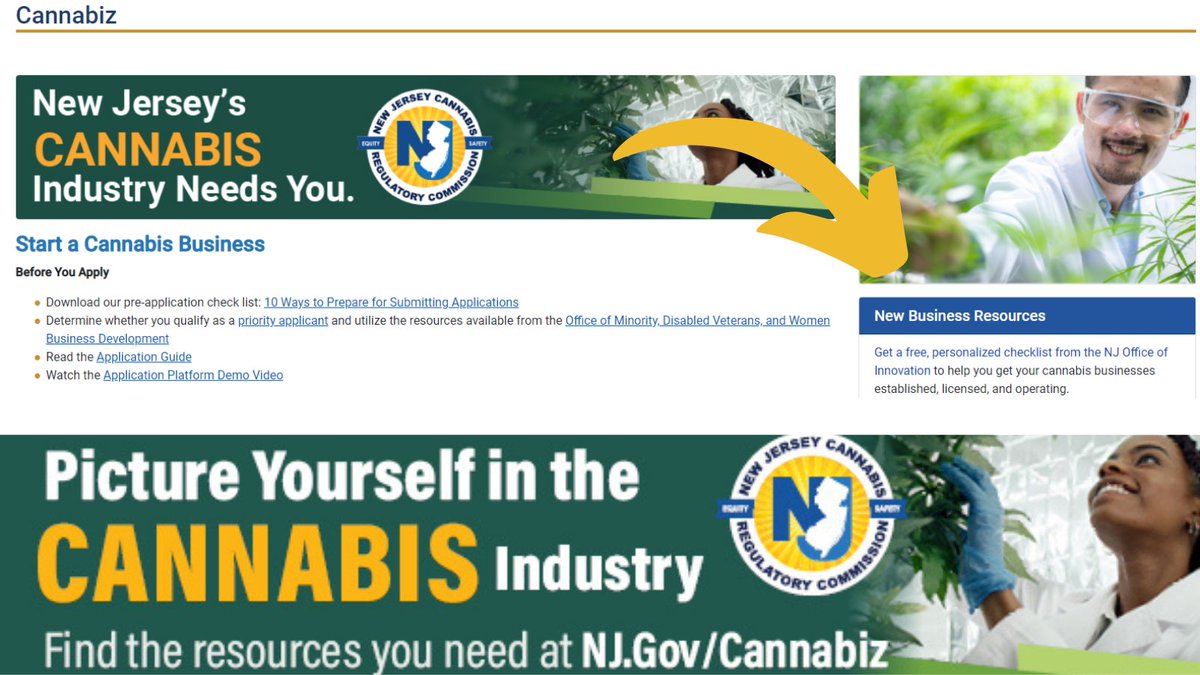 Thanks to <a href="/NJInnovation/">NJ Office of Innovation</a> there is now a FREE, easy-to-use and super helpful personalized tool to help new cannabis entrepreneurs navigate setting up their business. Access it at nj.gov/cannabiz.
