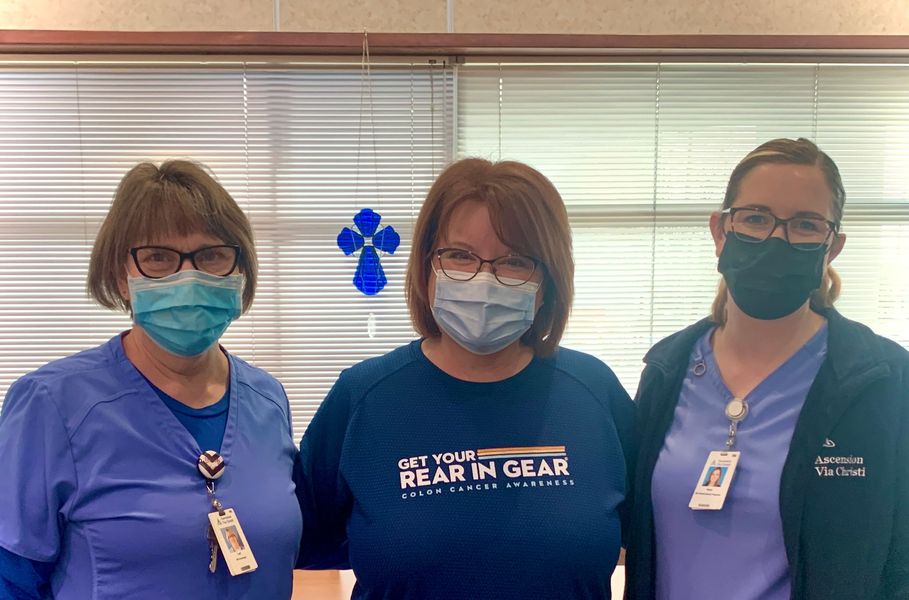 GYRIG_KC's tweet image. #kansas #kucancercenter #ascensionviachristi #coloncancerawarenessmonth