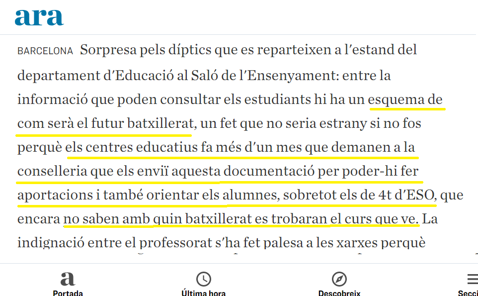 I així tot. 

Cambray és marquèting. Només hi ha dues solucions possibles:

Dimissió o cessament! 

#VagaEducació 
#CambrayDimissió