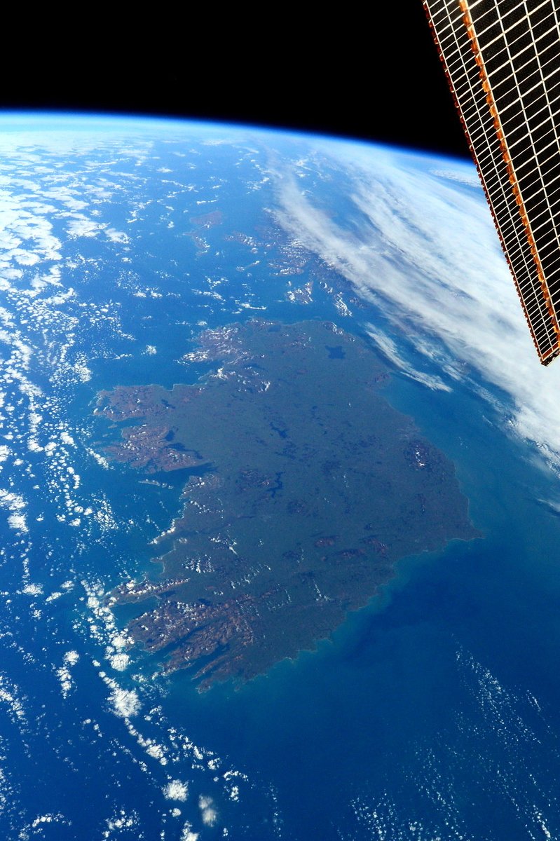 In honor of St. Patrick’s Day, a cosmic view of the Emerald Isle! #StPatricksDay #Ireland