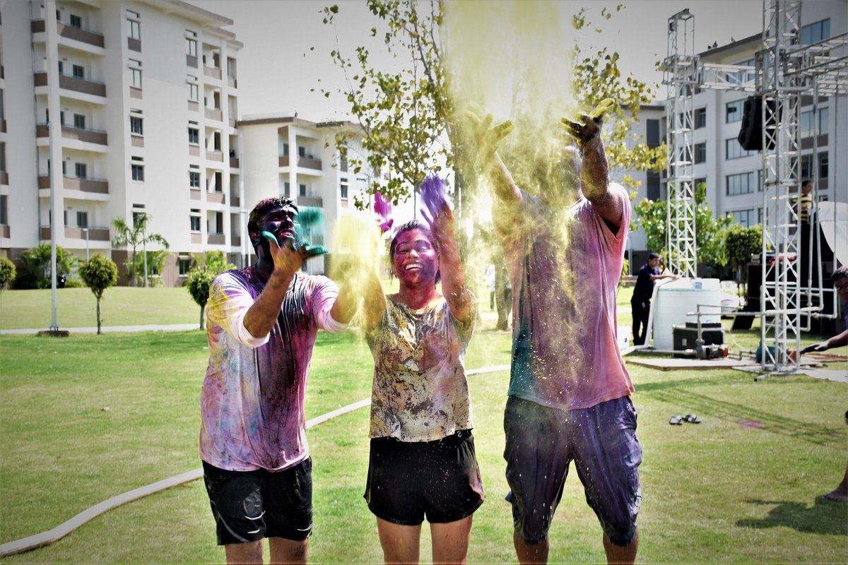 ISBedu's tweet photo. #ThrowbackThursday #FromTheFiles 🎨
Let's spread the colours of joy and happiness this Holi. Throwback to the Holi festivities across our campuses. #HoliCelebrations #Festiveofcolors #Holi https://t.co/aCJ1fCs2FQ
