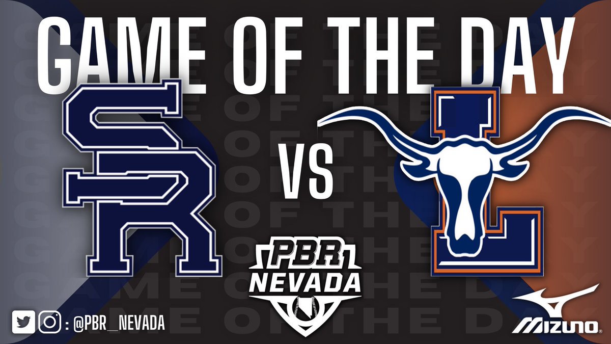 Prep Baseball Nevada (@prepbaseballnv) on Twitter photo GAME OF THE DAY
The Shadow Ridge Mustangs head to Legacy to take on the Longhorns in what could be a 4A State Championship preview with both Committed and Uncommitted talent in each lineup #BeSeen
<a href="/SRHS_Baseball_/">Mustangs Baseball</a> at <a href="/LHSBSBL/">Legacy High School Baseball / Vegas Horns</a> GAME OF THE DAY
The Shadow Ridge Mustangs head to Legacy to take on the Longhorns in what could be a 4A State Championship preview with both Committed and Uncommitted talent in each lineup #BeSeen
<a href="/SRHS_Baseball_/">Mustangs Baseball</a> at <a href="/LHSBSBL/">Legacy High School Baseball / Vegas Horns</a>