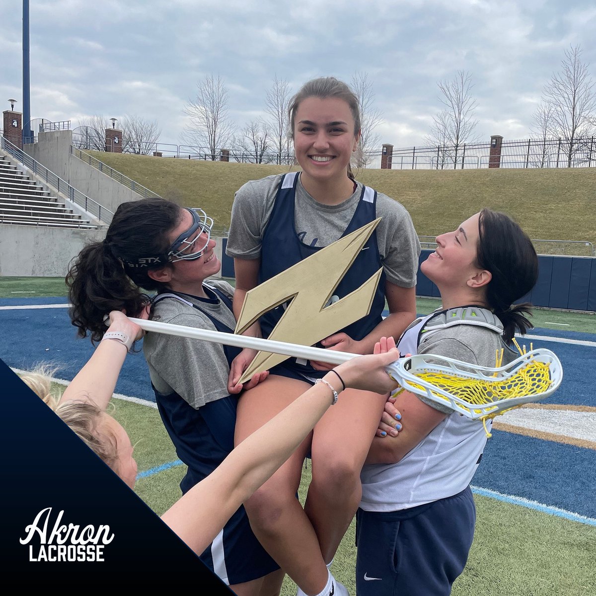 ZipsWLAX's tweet photo. Golden Z of the week goes to … Sarah Rech!! She has so much heart for the game and this team. Rech is an aggressive defender with a talent for interceptions. Can’t wait to watch her crush it on D in the rest of our games!! #FindaWay #GoZips https://t.co/QrmiTZODdK