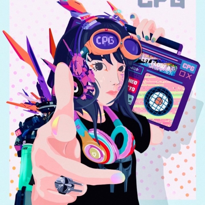 757Winterz's tweet photo. #NewProfilePic 
Just knowing I have an authentic 1/1 NFT from @cyberpunkgirll and represents one of my favorite HipHop Artists (MF DOOM - RIP), and has the NeoTokyo style tho, but it's super dope tho, can't contain myself tho 😂
#NFTCommumity #CPG #DOOM #CRYPTOPIAN #CleanNFT https://t.co/q683MuCAtB