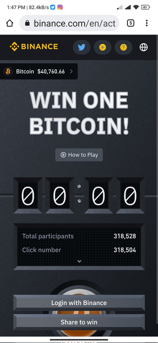 Gabriel33diaz's tweet photo. #BitcoinButton and #Binance. https://t.co/fw14Q5Ge8X