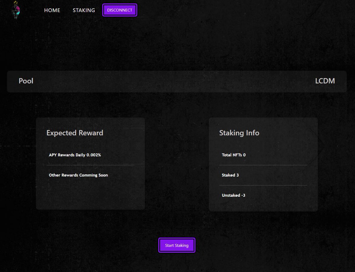 OfficialMandox's tweet photo. 💥 Here is a sneak peak of our NFT staking platform 💥 

Staking will be one of the utilities for our NFTs!

Also the 3rd way to earn passive income in our Ecosystem! 

Stay tuned for more announcements! https://t.co/IVUqmuytex