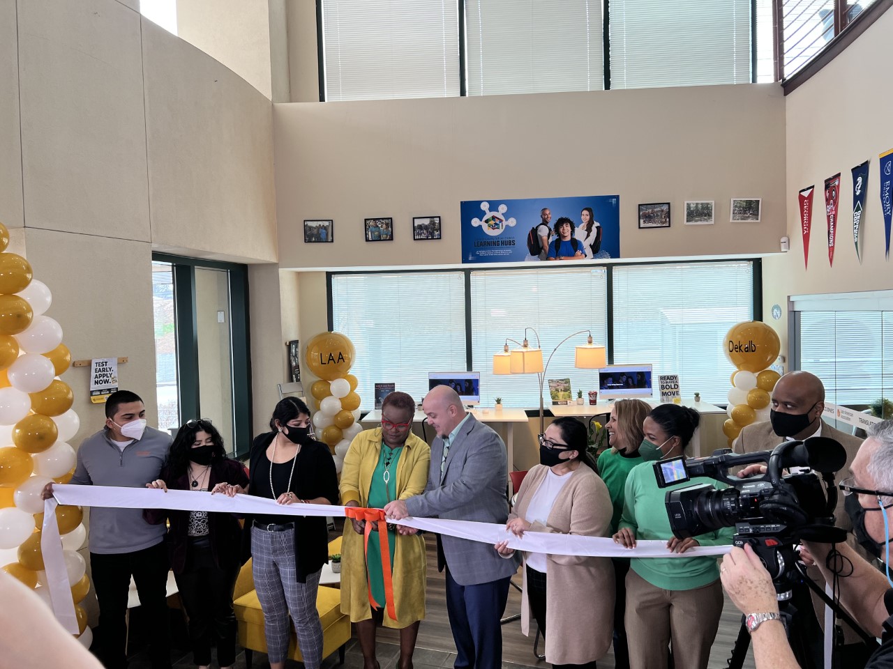 DeKalb Schools, GA on Twitter "Today, dcsdfamilyenga1 held the ribbon