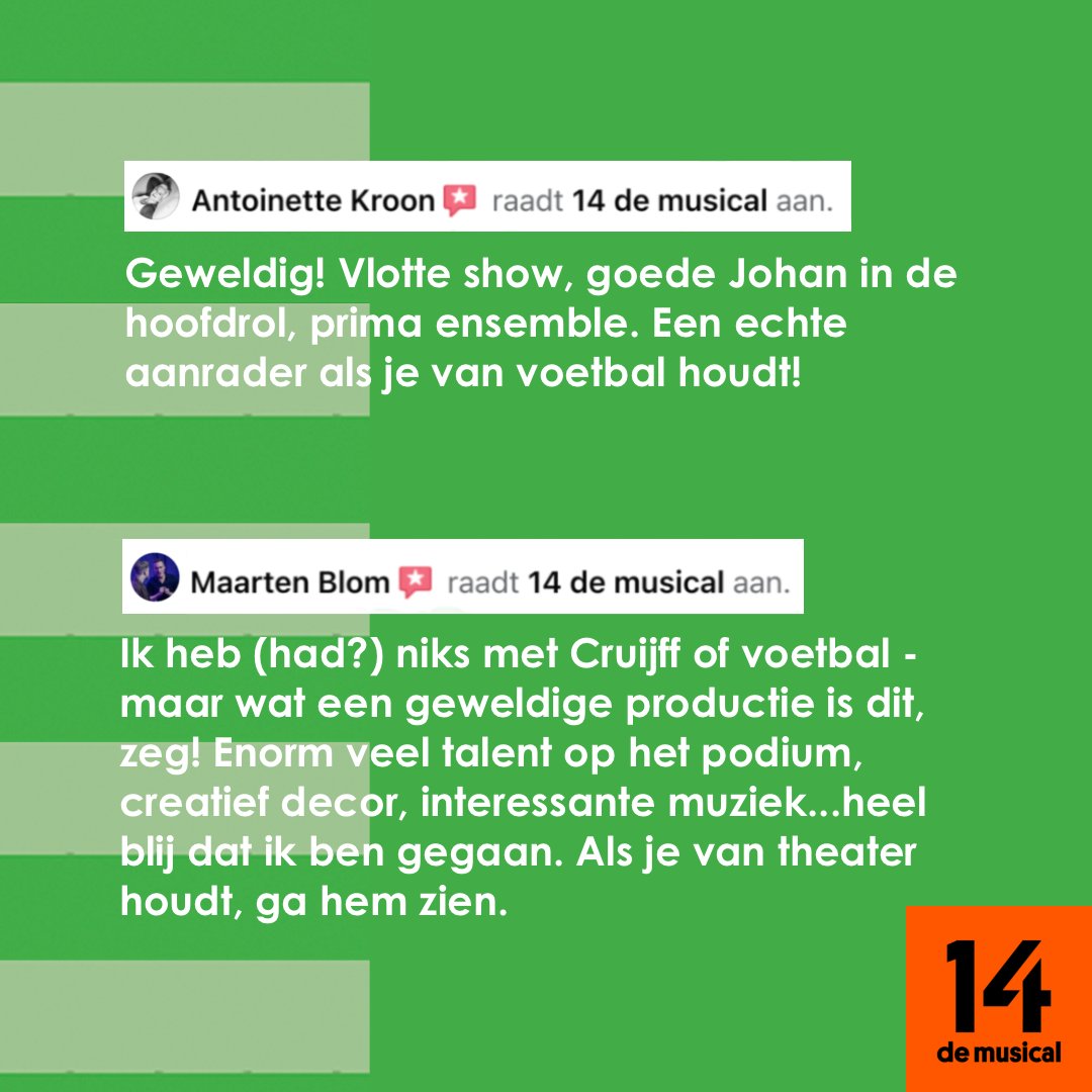 14 de musical tweet media