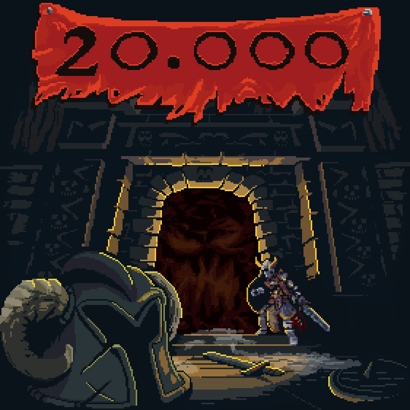 Twenty thousand strong with tens of thousands more to come. The gates will open soon come join the hollow and fight for endless boons. #Smithonia #SmithyDAO $MAGIC