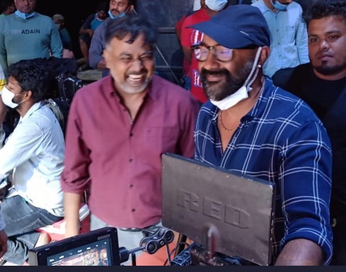 Maheshnagram151's tweet photo. Hearing a lot about #BulletSong From #TheWarriorr ๐ Feast for Fans ๐ฅ๐บ
Here is few pics from #BulletSong Shoot Location in Annapurna Studios & 7 Acres !! ๐ฅ๐ฅ
@ramsayz @dirlingusamy @SS_Screens #ShekarMaster @ThisIsDSP #SSS6 https://t.co/nsnf0SxN1e