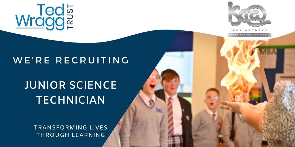 TedWraggTrust's tweet photo. ⭐Hiring Now⭐
It's @ScienceWeekUK &amp; what a fantastic way to get into science by becoming a Science #Technician! @IscaExeter are looking for a new member to help provide support to staff &amp; students within the #Science Department! #jobsexeter #exeterjobs 
https://t.co/2f50JKokvn https://t.co/EEYd5BcHMz