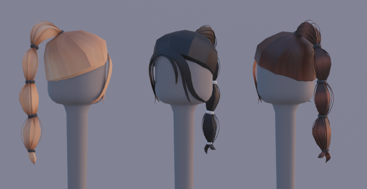CaptainRBLX1's tweet photo. I've been away for quite a while but I'm back at it! 
Uploaded a new hair to the catalog get it now:
Brown: https://t.co/ZEbfxTDGb1
Black: https://t.co/TDDHhJ2GV3
Blonde: https://t.co/qeEumZUkhS
#RobloxDev #RobloxUGC #Roblox https://t.co/L3yCShQ1ou